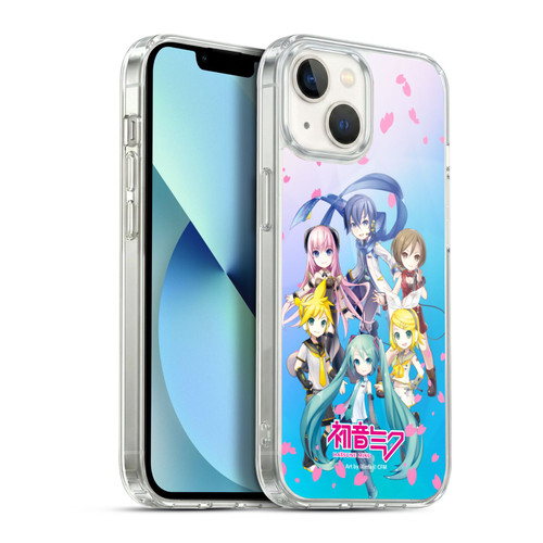 Hatsune Miku Virtual Singers Sakura Soft Gel Case for Apple iPhone 13