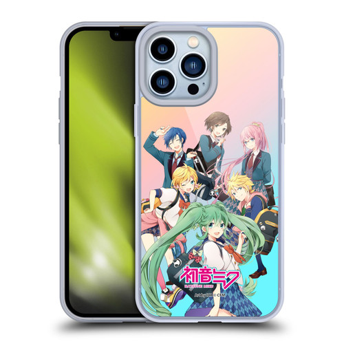Hatsune Miku Virtual Singers High School Soft Gel Case for Apple iPhone 13 Pro Max