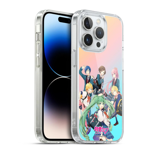 Hatsune Miku Virtual Singers High School Soft Gel Case for Apple iPhone 13 Pro