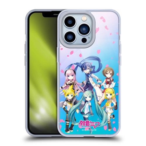 Hatsune Miku Virtual Singers Sakura Soft Gel Case for Apple iPhone 13 Pro