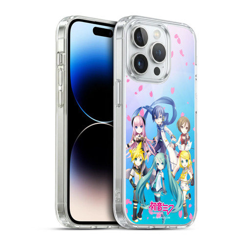 Hatsune Miku Virtual Singers Sakura Soft Gel Case for Apple iPhone 13 Pro
