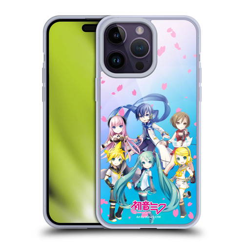 Hatsune Miku Virtual Singers Sakura Soft Gel Case for Apple iPhone 14 Pro Max