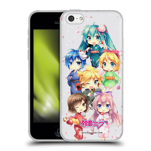 Hatsune Miku Virtual Singers Characters Soft Gel Case for Apple iPhone 5c