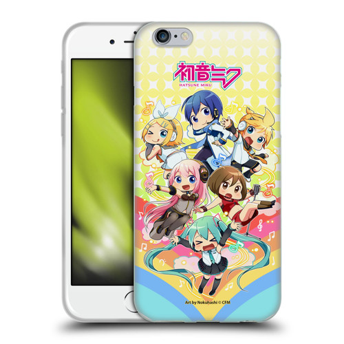 Hatsune Miku Virtual Singers Rainbow Soft Gel Case for Apple iPhone 6 / iPhone 6s