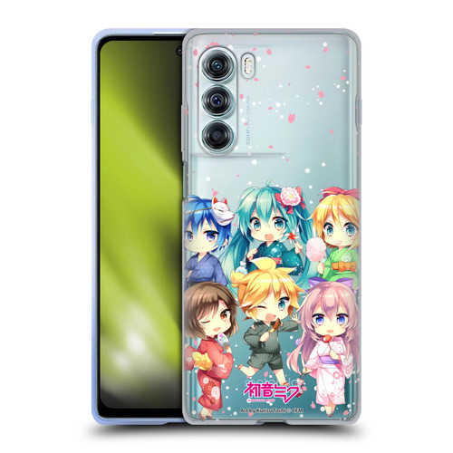 Hatsune Miku Virtual Singers Characters Soft Gel Case for Motorola Edge S30 / Moto G200 5G