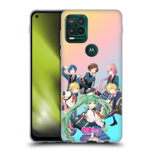 Hatsune Miku Virtual Singers High School Soft Gel Case for Motorola Moto G Stylus 5G 2021