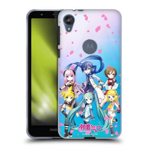 Hatsune Miku Virtual Singers Sakura Soft Gel Case for Motorola Moto E6