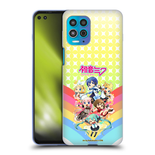 Hatsune Miku Virtual Singers Rainbow Soft Gel Case for Motorola Moto G100