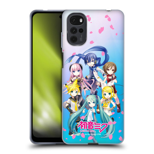 Hatsune Miku Virtual Singers Sakura Soft Gel Case for Motorola Moto G22