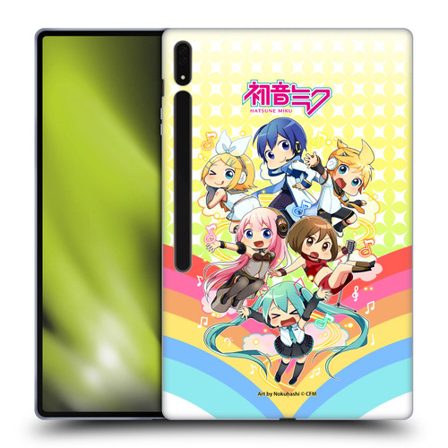 Hatsune Miku Virtual Singers Rainbow Soft Gel Case for Samsung Galaxy Tab S8 Ultra