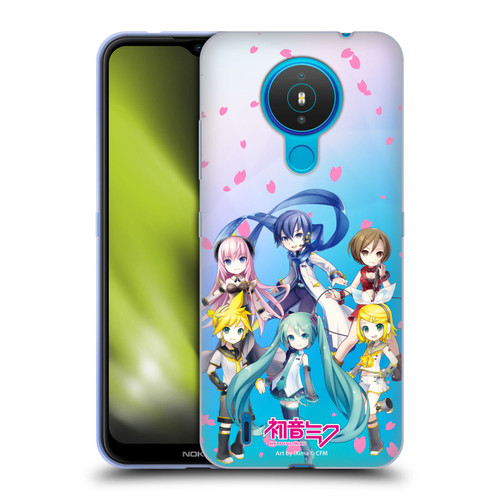 Hatsune Miku Virtual Singers Sakura Soft Gel Case for Nokia 1.4