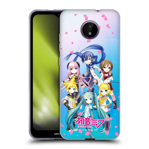 Hatsune Miku Virtual Singers Sakura Soft Gel Case for Nokia C10 / C20