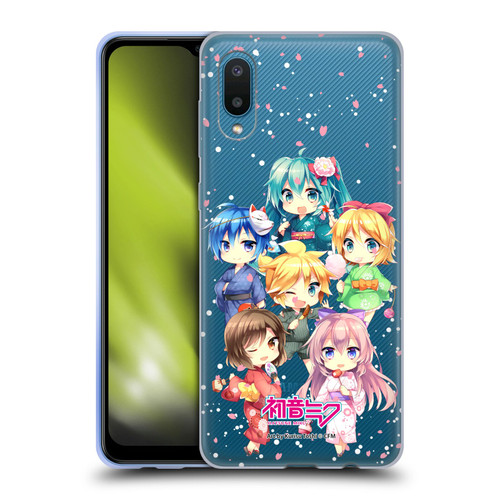 Hatsune Miku Virtual Singers Characters Soft Gel Case for Samsung Galaxy A02/M02 (2021)