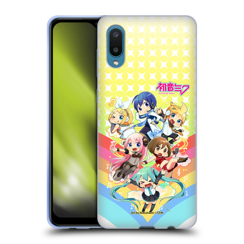 Hatsune Miku Virtual Singers Rainbow Soft Gel Case for Samsung Galaxy A02/M02 (2021)