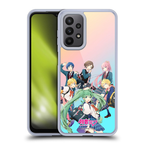 Hatsune Miku Virtual Singers High School Soft Gel Case for Samsung Galaxy A23 / 5G (2022)