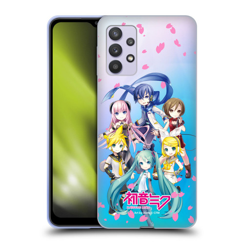 Hatsune Miku Virtual Singers Sakura Soft Gel Case for Samsung Galaxy A32 5G / M32 5G (2021)