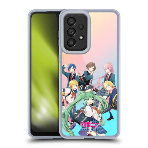 Hatsune Miku Virtual Singers High School Soft Gel Case for Samsung Galaxy A33 5G (2022)
