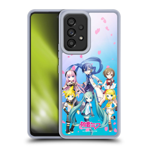 Hatsune Miku Virtual Singers Sakura Soft Gel Case for Samsung Galaxy A53 5G (2022)