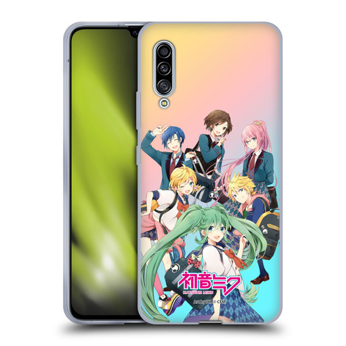 Hatsune Miku Virtual Singers High School Soft Gel Case for Samsung Galaxy A90 5G (2019)