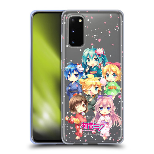 Hatsune Miku Virtual Singers Characters Soft Gel Case for Samsung Galaxy S20 / S20 5G