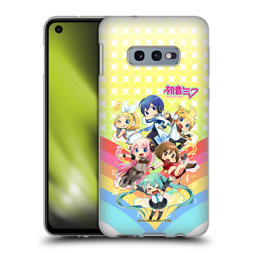 Hatsune Miku Virtual Singers Rainbow Soft Gel Case for Samsung Galaxy S10e