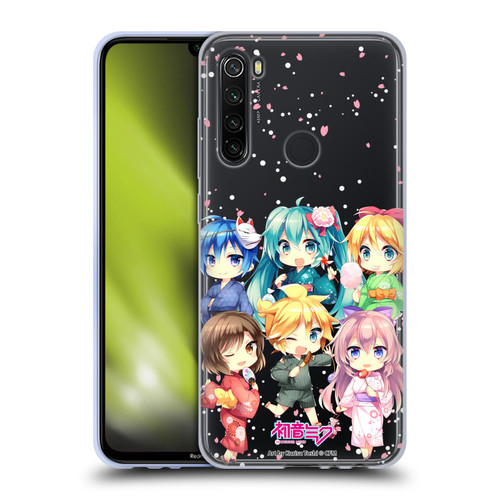 Hatsune Miku Virtual Singers Characters Soft Gel Case for Xiaomi Redmi Note 8T