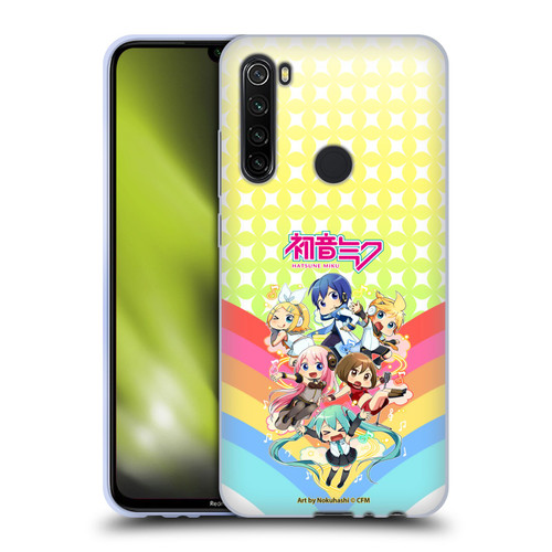 Hatsune Miku Virtual Singers Rainbow Soft Gel Case for Xiaomi Redmi Note 8T
