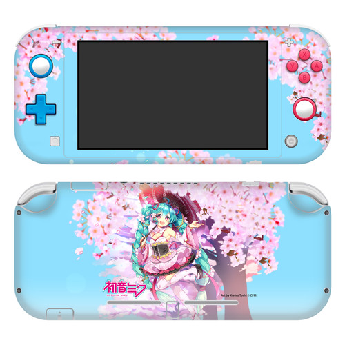 Hatsune Miku Graphics Sakura Vinyl Sticker Skin Decal Cover for Nintendo Switch Lite