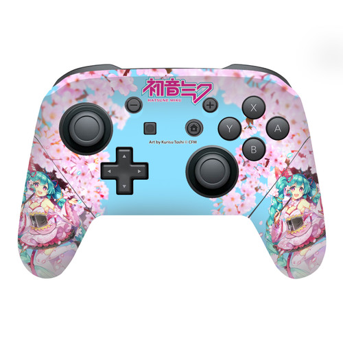 Hatsune Miku Graphics Sakura Vinyl Sticker Skin Decal Cover for Nintendo Switch Pro Controller