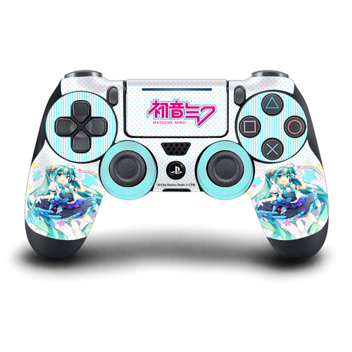 Hatsune Miku Graphics Stars And Rainbow Vinyl Sticker Skin Decal Cover for Sony DualShock 4 Controller