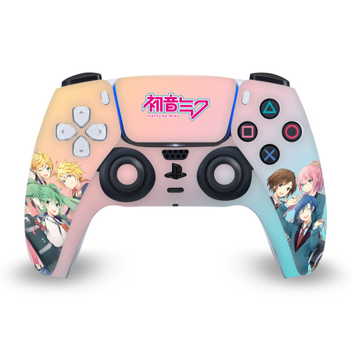 Hatsune Miku Graphics High School Vinyl Sticker Skin Decal Cover for Sony PS5 Sony DualSense Controller