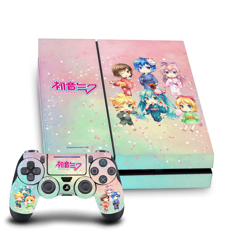 Hatsune Miku Graphics Characters Vinyl Sticker Skin Decal Cover for Sony PS4 Console & Controller