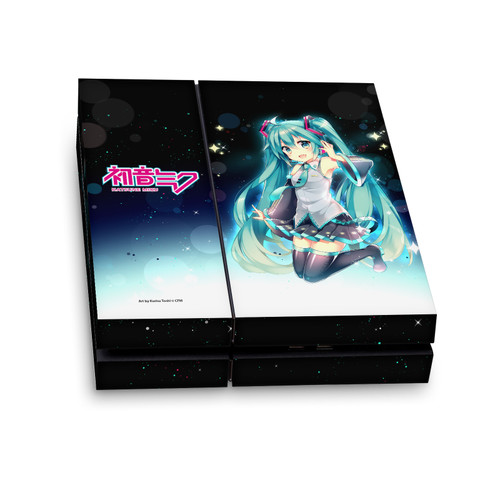Hatsune Miku Graphics Night Sky Vinyl Sticker Skin Decal Cover for Sony PS4 Console