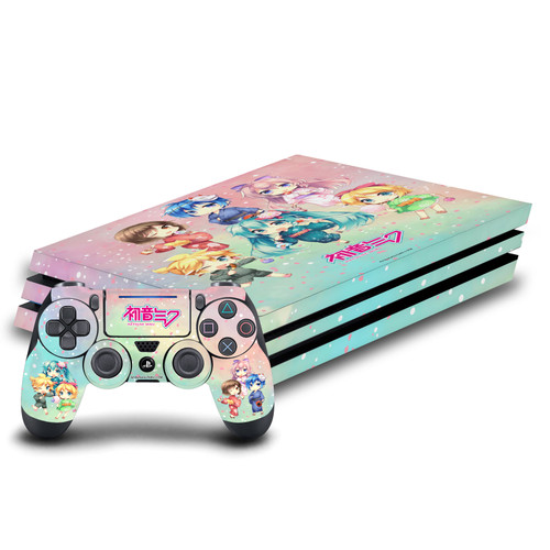 Hatsune Miku Graphics Characters Vinyl Sticker Skin Decal Cover for Sony PS4 Pro Bundle