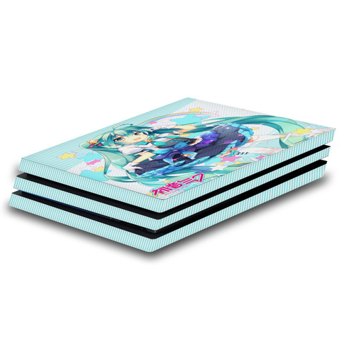 Hatsune Miku Graphics Stars And Rainbow Vinyl Sticker Skin Decal Cover for Sony PS4 Pro Console