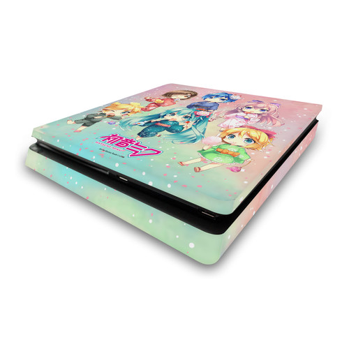 Hatsune Miku Graphics Characters Vinyl Sticker Skin Decal Cover for Sony PS4 Slim Console
