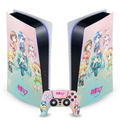 Hatsune Miku Graphics Characters Vinyl Sticker Skin Decal Cover for Sony PS5 Digital Edition Bundle