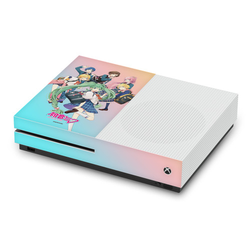 Hatsune Miku Graphics High School Vinyl Sticker Skin Decal Cover for Microsoft Xbox One S Console