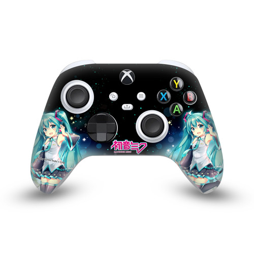 Hatsune Miku Graphics Night Sky Vinyl Sticker Skin Decal Cover for Microsoft Xbox Series X / Series S Controller