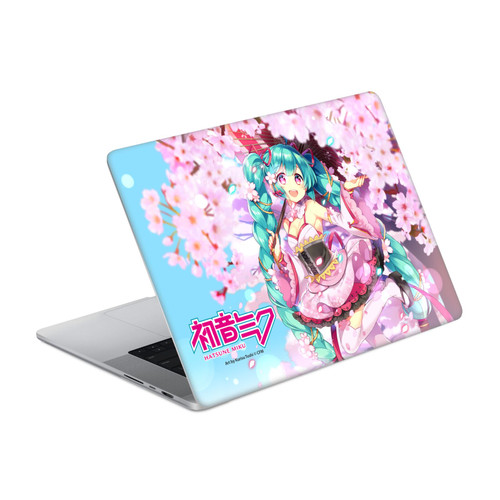 Hatsune Miku Graphics Sakura Vinyl Sticker Skin Decal Cover for Apple MacBook Pro 16" A2485