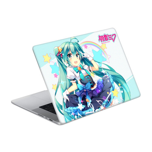 Hatsune Miku Graphics Stars And Rainbow Vinyl Sticker Skin Decal Cover for Apple MacBook Pro 16" A2485