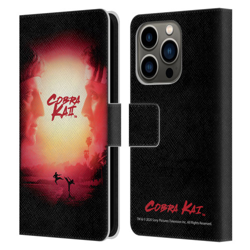 Cobra Kai Graphics 2 Season 2 Poster Leather Book Wallet Case Cover For Apple iPhone 14 Pro