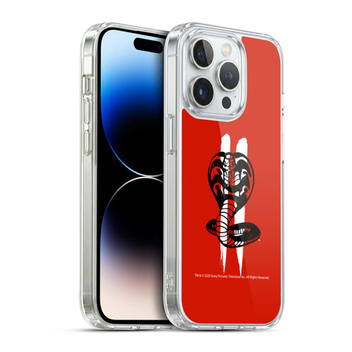 Cobra Kai Graphics Season 2 Logo Soft Gel Case for Apple iPhone 14 Pro & MagSafe