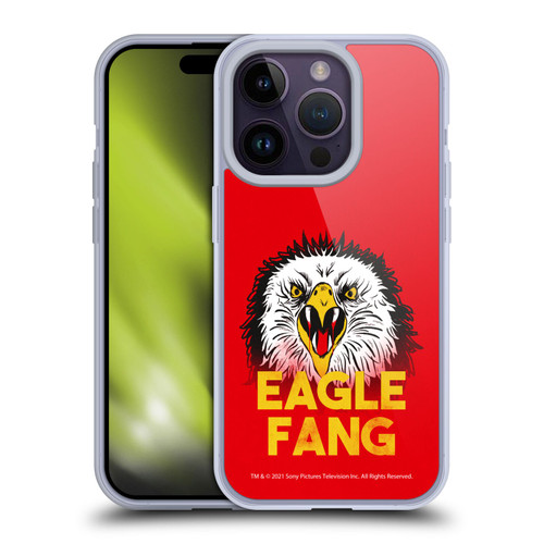 Cobra Kai Season 4 Key Art Team Eagle Fang Soft Gel Case for Apple iPhone 14 Pro
