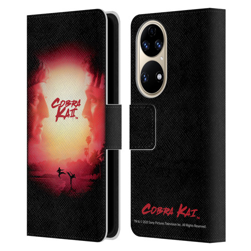 Cobra Kai Graphics 2 Season 2 Poster Leather Book Wallet Case Cover For Huawei P50
