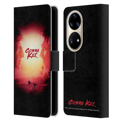 Cobra Kai Graphics 2 Season 2 Poster Leather Book Wallet Case Cover For Huawei P50 Pro