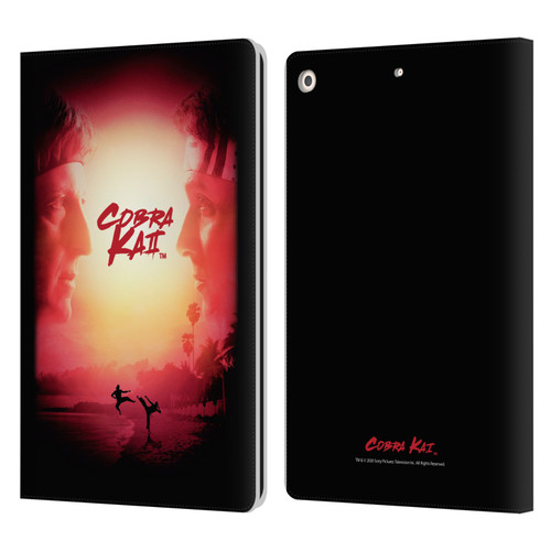 Cobra Kai Graphics 2 Season 2 Poster Leather Book Wallet Case Cover For Apple iPad 10.2 2019/2020/2021