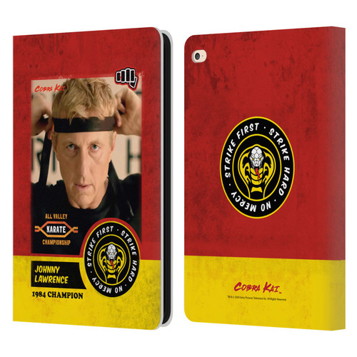 Cobra Kai Graphics 2 Johnny Lawrence Karate Leather Book Wallet Case Cover For Apple iPad Air 2 (2014)