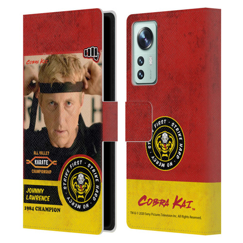 Cobra Kai Graphics 2 Johnny Lawrence Karate Leather Book Wallet Case Cover For Xiaomi 12