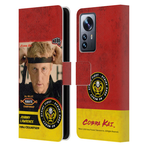 Cobra Kai Graphics 2 Johnny Lawrence Karate Leather Book Wallet Case Cover For Xiaomi 12 Pro